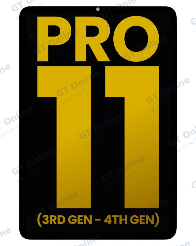Écran pour Apple iPad Pro 11" 3rd Gen (2021) / Pro 11" 4th Gen (2022) (reconditionné, toutes couleurs)