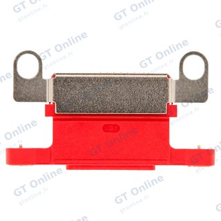 Connecteur de charge nu à souder pour Apple iPhone 12 Mini (rouge, lot de 10)