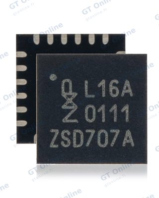Circuit intégré d’extension d’entrées / sorties 16 bits I2C / SMBus à adaptation de tension pour Apple MacBook Models (NXP: PCAL6416AHF / L16A: QFN-48 Pin)