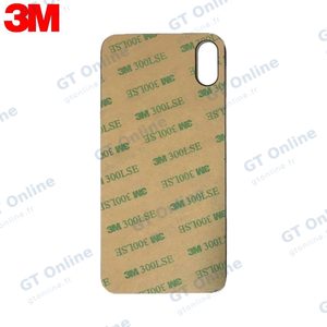Adhésif Vitre Arrière 3M pour Apple iPhone X/iPhone XS