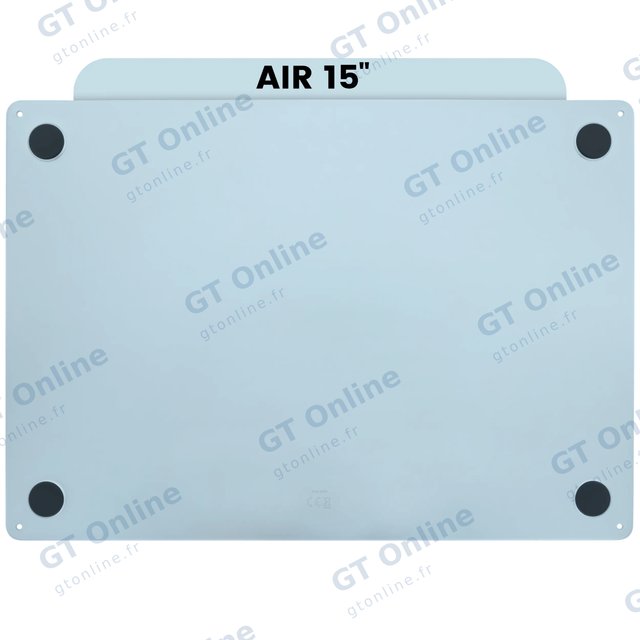 Coque inférieure pour Apple MacBook Air 15" A3448 (2026) (origine, bleu ciel)