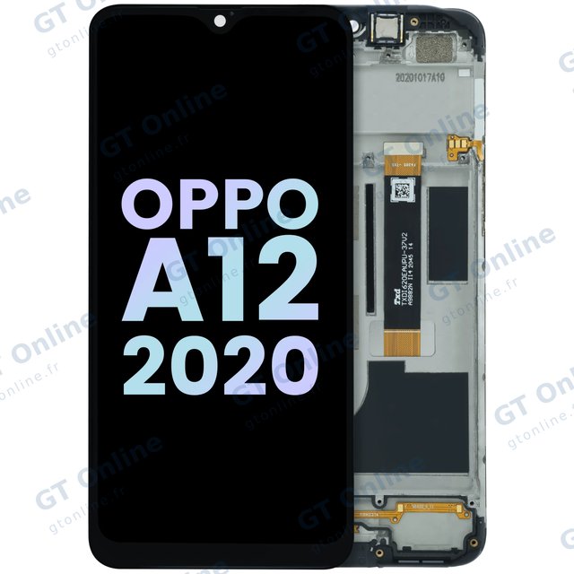 Écran LCD avec châssis pour Oppo A12 (2020) (origine, toutes couleurs)