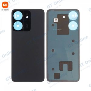 Cache Arrière Original Xiaomi Redmi 13C 1610111001475A Noir Minuit