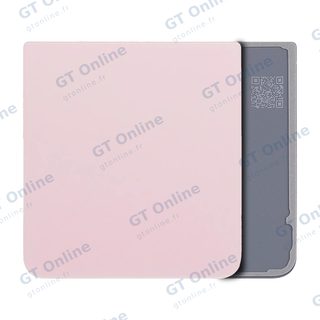 Vitre arrière pour Samsung Galaxy Z Flip 3 5G (pack service origine, rose)