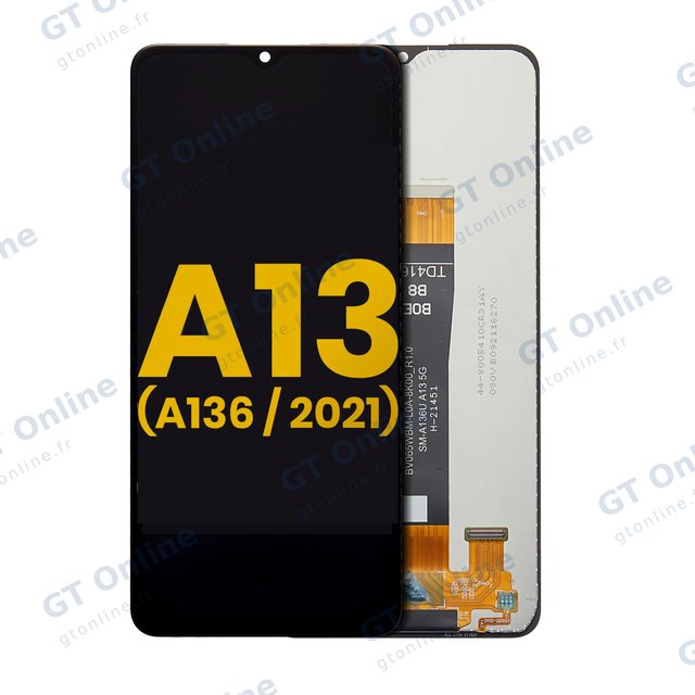 Écran LCD sans châssis pour Samsung Galaxy A13 5G (A136 / 2021) (reconditionné, toutes couleurs)