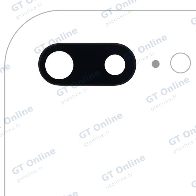 Lentille de caméra arrière avec support et anneau pour Apple iPhone 7 Plus (toutes couleurs)
