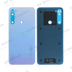 Cache Arrière Premium Xiaomi Redmi Note 8 2021 Blanc Clair de Lune