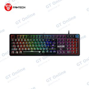 Clavier Gamer Filaire Fantech MAX CORE MK852 (QWERTY) Noir