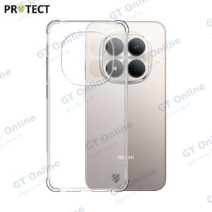 Coque Silicone Renforcée PROTECT pour Xiaomi Redmi Note 15 Pro 5G Transparent