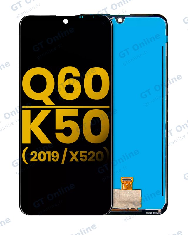 Écran pour LG Q60 / K50 ( 2019 / X520) (reconditionné, toutes couleurs)
