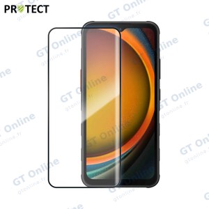 Verre Trempé Intégral PROTECT pour Samsung Galaxy Xcover 7 G556 Noir