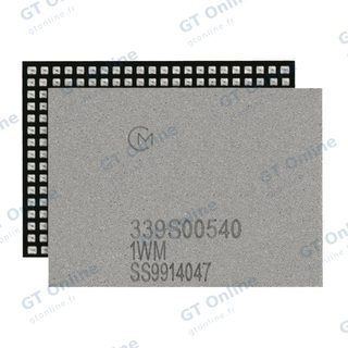 Circuit intégré Wi-Fi / Bluetooth pour Apple iPhone XS / XS Max / iPad Pro 11" 1st Gen (2018) / Mini 5 / Air 3 / Pro 12.9" 3rd Gen (2018) (339S00540)