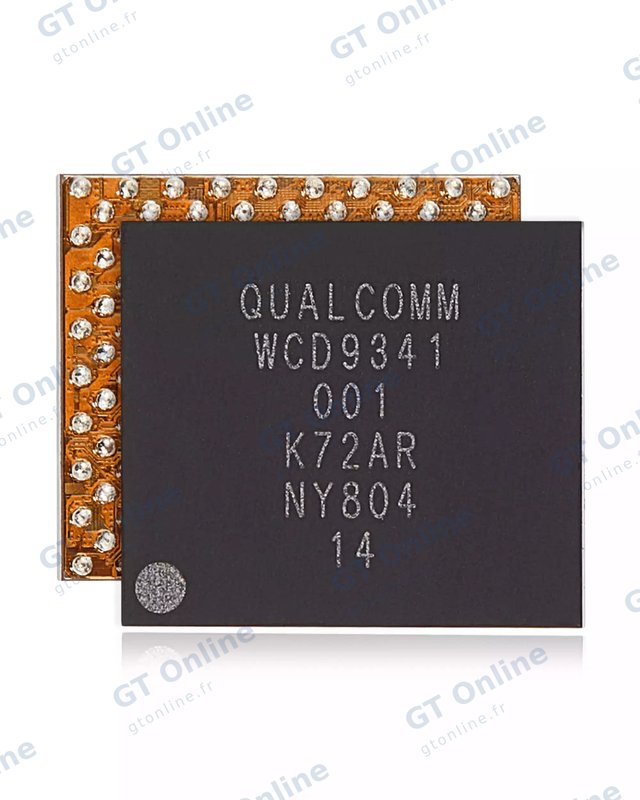 Pièce à microsouder pour Samsung Galaxy S8 / S8 Plus / S10 / S10E / S10 Plus / Note 9 / Note 10 / Note 10 Lite / Note 10 Plus (WCD9341: 154 Pins)