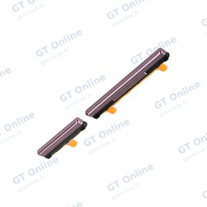 Bouton On/Off et Volume Premium Samsung Galaxy S9 G960 Orchidée