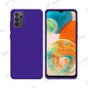 Coque Silicone Compatible pour Samsung Galaxy A23 5G A236/Galaxy A23 4G A235 (#7) Mauve