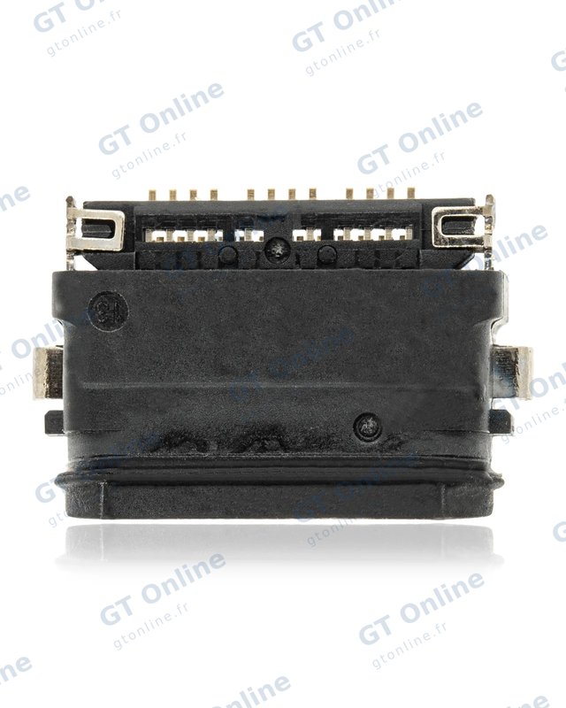 Connecteur de charge à souder — format Type C, 24 broches, 4 points de fixation (C408)