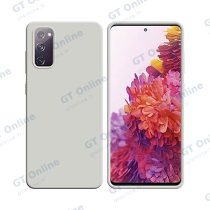 Coque Silicone Compatible pour Samsung Galaxy S20 FE 5G G781/Galaxy S20 FE 4G G780 (#9) Blanc
