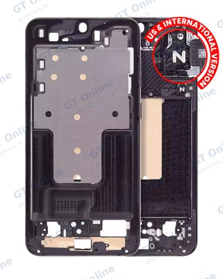 Châssis pour Samsung Galaxy S23 Plus 5G (version US & internationale, noir fantôme)