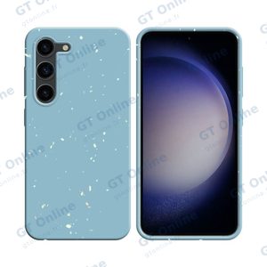 Coque Bambou Biodégradable PROTECT pour Samsung Galaxy S23 5G S911 (#6) Bleu