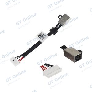 Connecteur Prise d'Alimentation DC Jack (6cm) pour Dell Inspiron 15 (5510/ 5515)Version2, Precision 5520/ 5540 — vue 2