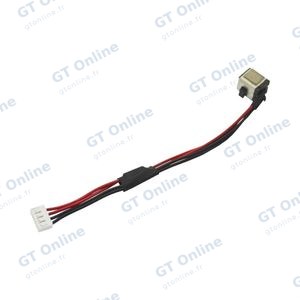 Connecteur Prise d'Alimentation DC Jack (12,5cm) pour Lenovo IdeaPad Y510/ Y510N/ Y510p/ Y520/ Y530
