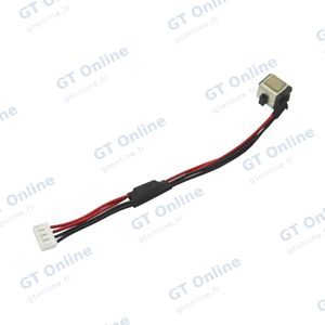 Connecteur Prise d'Alimentation DC Jack (12,5cm) pour Lenovo IdeaPad Y510/ Y510N/ Y510p/ Y520/ Y530