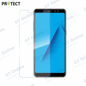 Verre Trempé Classique PROTECT pour Samsung Galaxy A8 Plus 2018 A730 Transparent