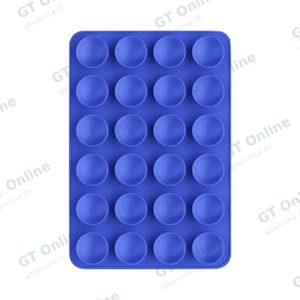 Support Ventouse Silicone Universel pour Smartphone Bleu