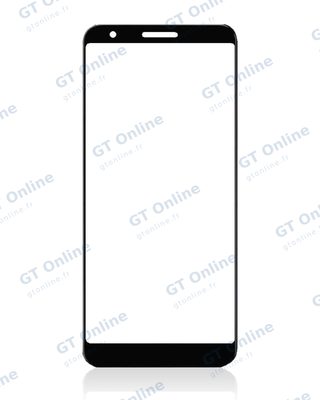 Vitre d’écran pour Google Pixel 3a XL (noir)