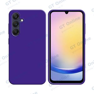 Coque Silicone Compatible pour Samsung Galaxy A25 5G A256 (#7) Mauve