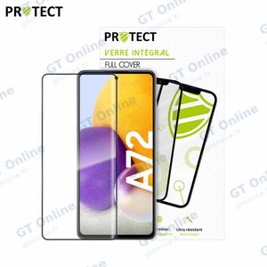 Verre Trempé Intégral PROTECT pour Samsung Galaxy A72 4G A725/Galaxy A72 5G A726 Noir — vue 2