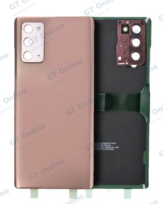Vitre arrière pour Samsung Galaxy Note 20 Ultra (pack service origine, bronze Mystic)