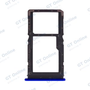 Tiroir Sim Premium Xiaomi Redmi 7A Bleu Mat