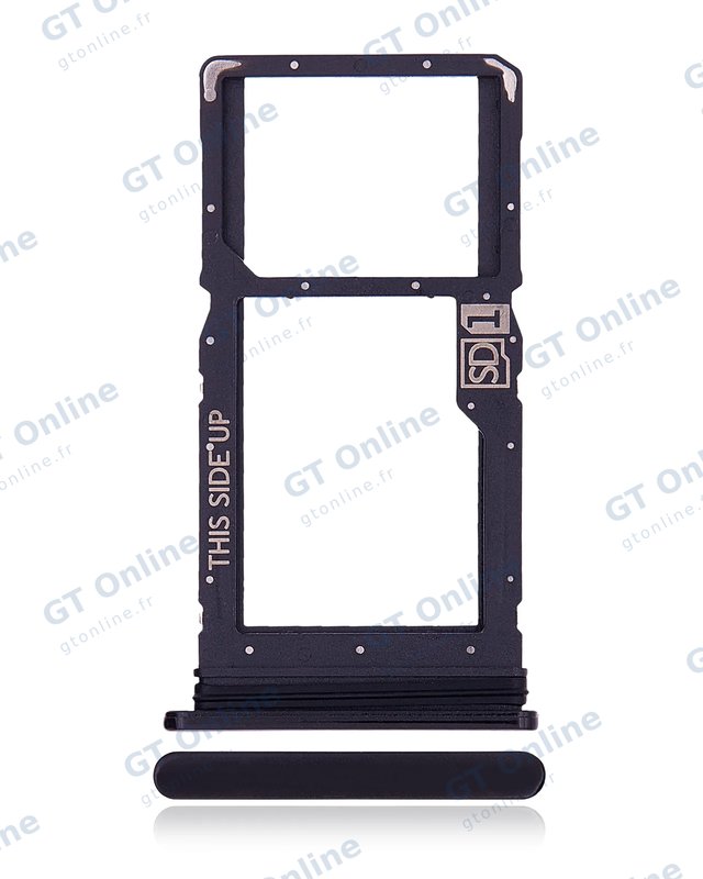 Tiroir SIM pour Motorola Moto G8 Power / Moto G Power (XT2041 / 2020) (origine, Smoke Black)