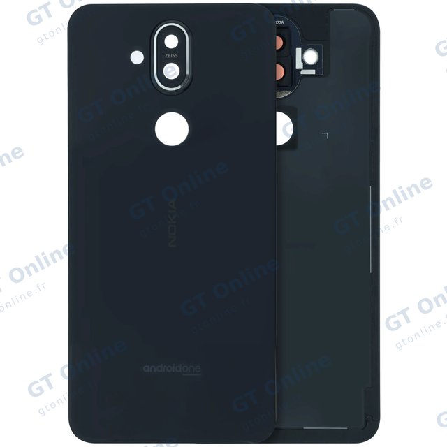 Vitre arrière pour Nokia 8.1 (origine, bleu)