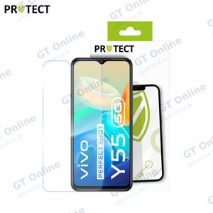 Verre Trempé Classique PROTECT pour Vivo Y55 5G Transparent — vue 2