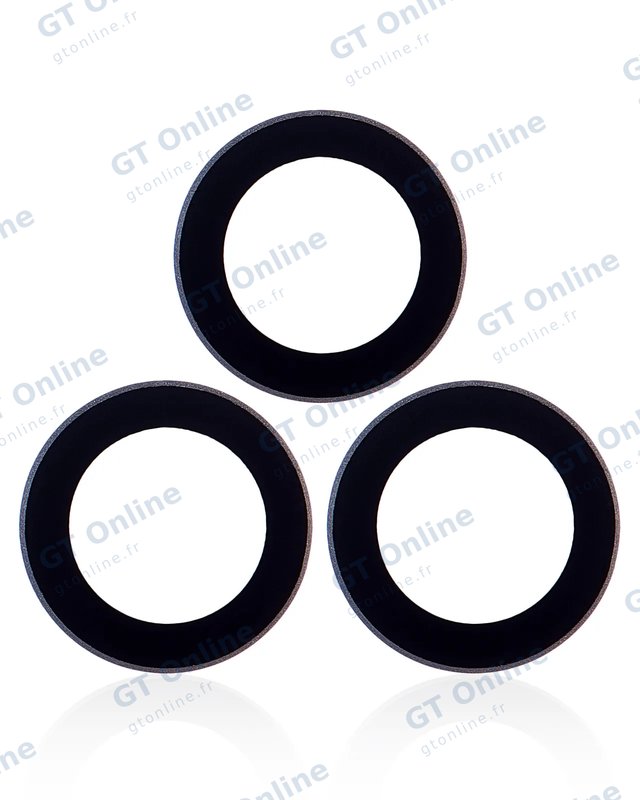 Lentille de caméra arrière avec adhésif pour Samsung Galaxy S21 FE 5G (lot de 3)