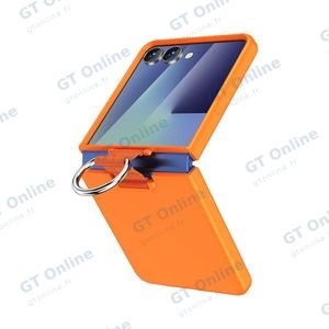 Coque de Protection avec Anneau Z-FL2 Samsung Galaxy Z Flip 8 F776 Bleu Marine — vue 3