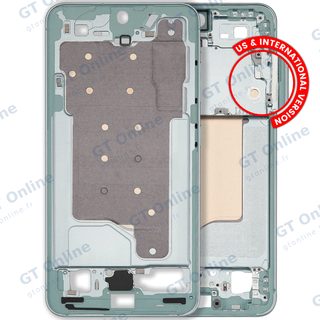 Châssis pour Samsung Galaxy S25 5G (version US & internationale, menthe)