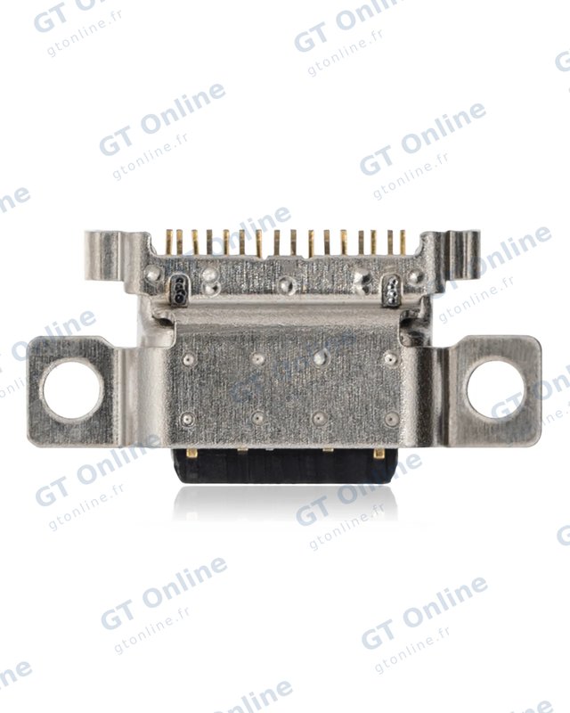 Connecteur de charge à souder — format Type C, 16 broches, 2 points de fixation (C337)