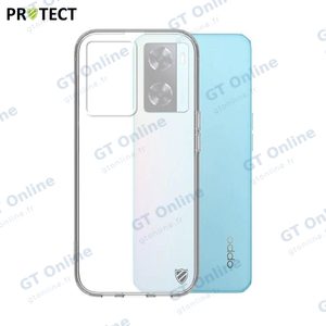 Coque Silicone PROTECT pour OPPO A57s 4G Transparent