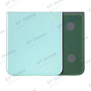 Vitre arrière pour Samsung Galaxy Z Flip 5 (pack service origine, menthe)