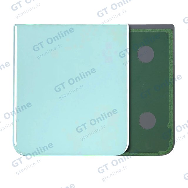 Vitre arrière pour Samsung Galaxy Z Flip 5 (pack service origine, Mint)