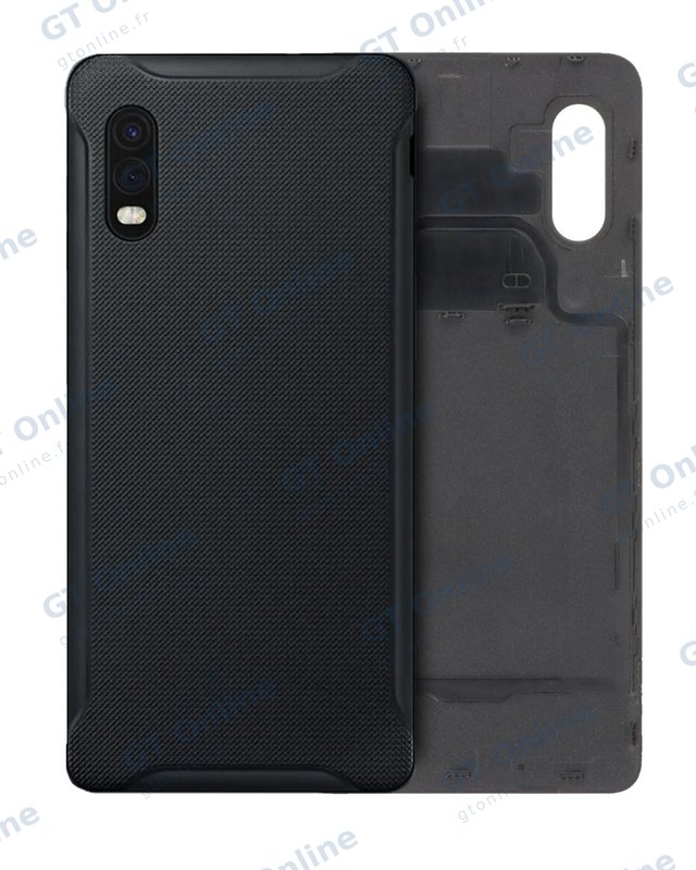 Vitre arrière pour Samsung Galaxy Xcover Pro (pack service origine, noir)