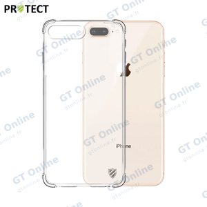 Coque Silicone Renforcée PROTECT pour Apple iPhone 7 Plus/iPhone 8 Plus Transparent