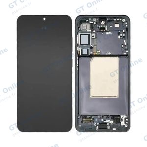 Écran Tactile Original Assembled avec Châssis Compatible Samsung Galaxy S25 Plus S936 GH82-36368E Noir Absolu