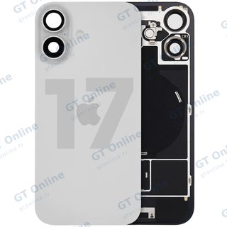 Vitre arrière pour Apple iPhone 17 (origine d'occasion — grade A, blanc)