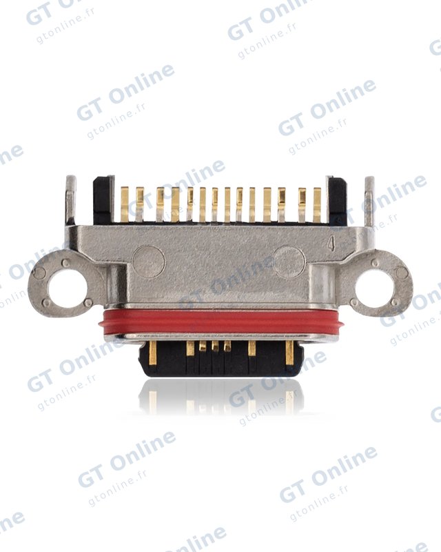 Connecteur de charge à souder — format Type C, 14 broches, 2 points de fixation (C347)