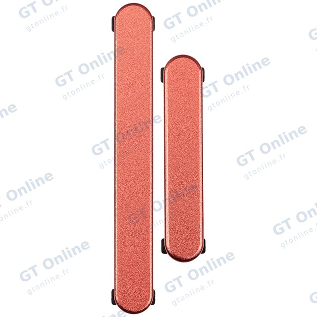 Jeu de boutons power et volume pour Samsung Galaxy S26 Ultra (S948) (rouge)