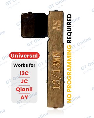 Nappe tag-on de batterie pour Apple iPhone 13 / 13 Mini (AmpSentrix) (With I2C, JCID, Qianli)